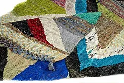 Alfombra Marroquí Bereber Boucherouite 125 x 250 cm