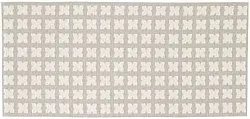 Alfombra de plástico - Horredsmattan Cross (gris)
