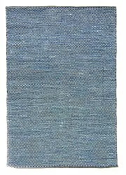 Alfombra de algodón - Tuva (azul)