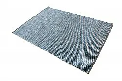 Alfombra de algodón - Tuva (azul)