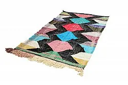 Alfombra Marroquí Bereber Boucherouite 120 x 230 cm