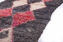 Alfombra Marroquí Bereber Boucherouite 245 x 105 cm