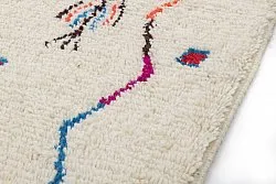 Alfombra Kilim Marroquí Bereber Azilal 260 x 140 cm
