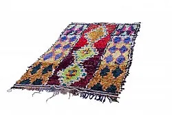 Alfombra Marroquí Bereber Boucherouite 245 x 135 cm