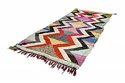 Alfombra Marroquí Bereber Boucherouite 140 x 305 cm