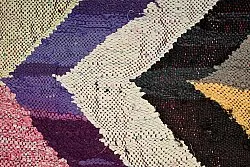 Alfombra Marroquí Bereber Boucherouite 140 x 305 cm