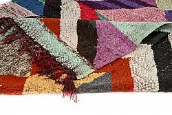Alfombra Marroquí Bereber Boucherouite 140 x 305 cm
