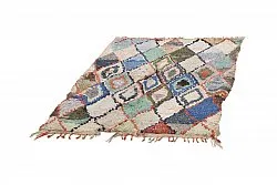 Alfombra Marroquí Bereber Boucherouite 230 x 130 cm