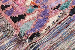 Alfombra Marroquí Bereber Boucherouite 220 x 105 cm