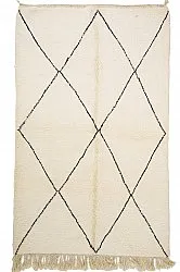 Alfombra Kilim Marroquí Bereber Beni Ourain 155 x 265 cm