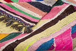 Alfombra Marroquí Bereber Boucherouite 135 x 260 cm