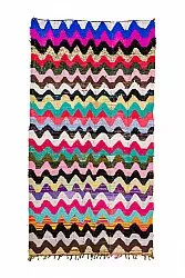 Alfombra Marroquí Bereber Boucherouite 165 x 305 cm