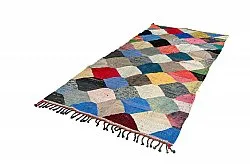 Alfombra Marroquí Bereber Boucherouite 145 x 300 cm