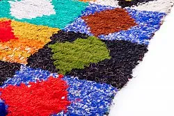 Alfombra Marroquí Bereber Boucherouite 200 x 140 cm