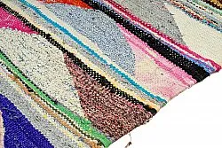 Alfombra Marroquí Bereber Boucherouite 145 x 250 cm