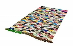 Alfombra Marroquí Bereber Boucherouite 125 x 225 cm