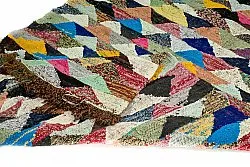Alfombra Marroquí Bereber Boucherouite 125 x 225 cm