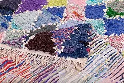 Alfombra Marroquí Bereber Boucherouite 215 x 135 cm