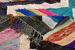 Alfombra Marroquí Bereber Boucherouite 135 x 245 cm