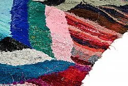 Alfombra Marroquí Bereber Boucherouite 135 x 275 cm
