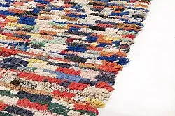 Alfombra Marroquí Bereber Boucherouite 225 x 170 cm