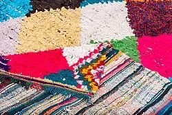 Alfombra Marroquí Bereber Boucherouite 230 x 145 cm