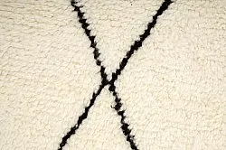 Alfombra Kilim Marroquí Bereber Beni Ourain 155 x 265 cm