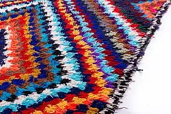 Alfombra Marroquí Bereber Boucherouite 210 x 140 cm
