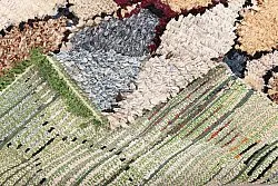 Alfombra Marroquí Bereber Boucherouite 200 x 145 cm