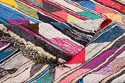 Alfombra Marroquí Bereber Boucherouite 130 x 225 cm