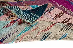 Alfombra Marroquí Bereber Boucherouite 135 x 245 cm