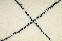 Alfombra Kilim Marroquí Bereber Beni Ourain 205 x 305 cm