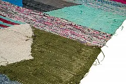 Alfombra Marroquí Bereber Boucherouite 145 x 250 cm