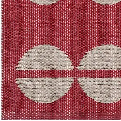 Alfombra de plástico - Horredsmattan Bastian (rojo)