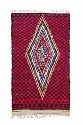 Alfombra Marroquí Bereber Boucherouite 255 x 145 cm