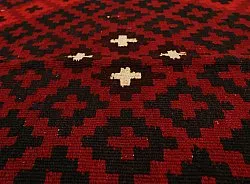 Alfombra kilim oriental 309 x 260 cm