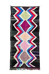 Alfombra Marroquí Bereber Boucherouite 150 x 315 cm
