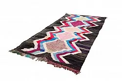 Alfombra Marroquí Bereber Boucherouite 150 x 315 cm