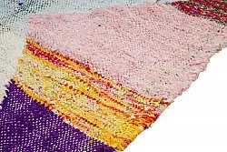 Alfombra Marroquí Bereber Boucherouite 140 x 255 cm