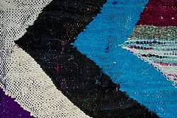 Alfombra Marroquí Bereber Boucherouite 140 x 255 cm