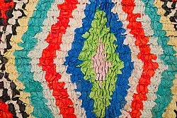 Alfombra Marroquí Bereber Boucherouite 285 x 135 cm