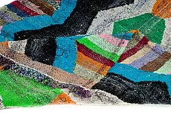 Alfombra Marroquí Bereber Boucherouite 135 x 145 cm