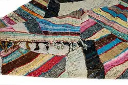 Alfombra Marroquí Bereber Boucherouite 125 x 265 cm