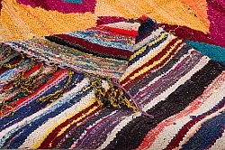 Alfombra Marroquí Bereber Boucherouite 150 x 285 cm