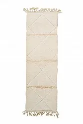 Alfombra Kilim Marroquí Bereber Beni Ourain 295 x 90 cm