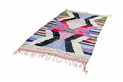 Alfombra Marroquí Bereber Boucherouite 130 x 225 cm