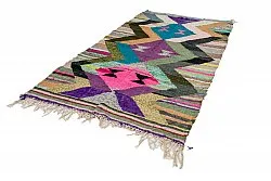Alfombra Marroquí Bereber Boucherouite 145 x 260 cm