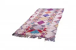 Alfombra Marroquí Bereber Boucherouite 265 x 135 cm