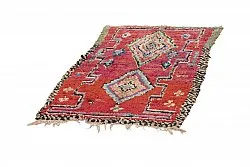 Alfombra Marroquí Bereber Boucherouite 185 x 110 cm