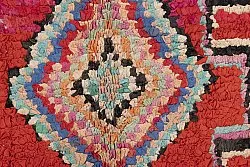 Alfombra Marroquí Bereber Boucherouite 185 x 110 cm